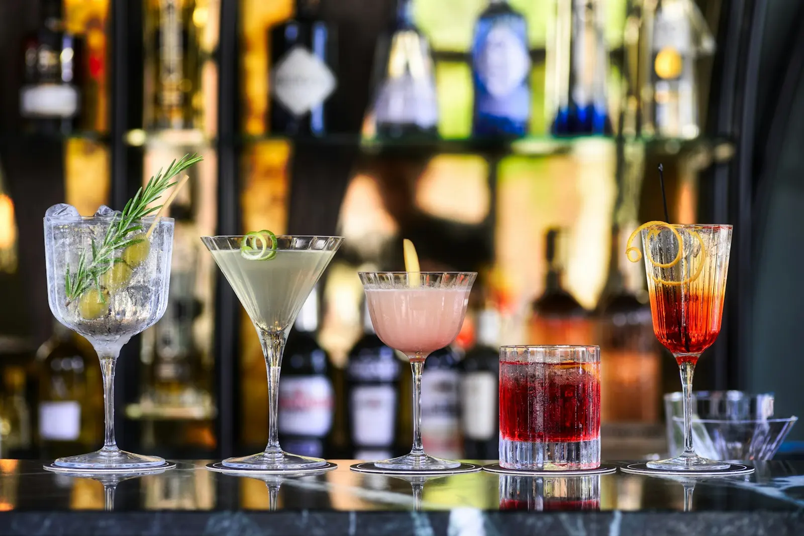 Cocktails at Deccan Bar
